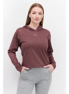 اشتري Women Sportswear Fit Training Sweatshirt, Dusty Plum في السعودية