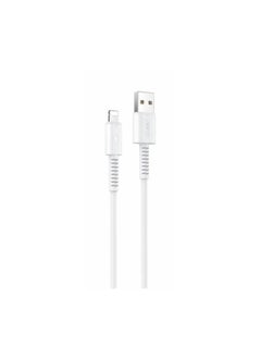 اشتري Yesido Cable CA120 18W USB-Lightning 1m PVC 2A, WHITE في مصر