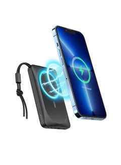Buy Wireless Magnetic Power Bank With a Capacity Of10000 mAh Compatible With iPhone in Saudi Arabia