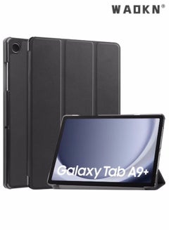 Buy Smart Case for Galaxy Tab A9 Plus/A9+ 5g 11 Inch 2023 SM-X210 SM-X215 SM-X216 SM-X218, Slim Stand Hard Back Shell Protective Cover Folio Case for Galaxy Tab A9 Plus 2023 -Black in UAE