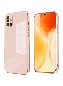 Buy Compatible with Samsung A51 Case Silicone,Shockproof Accessories Samsung Galaxy A51 Phone Case Slim Protective White Cover (Pink) in Egypt