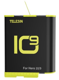 اشتري TELESIN Battery for GoPro HERO10 HERO9 في الامارات
