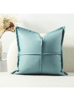 Buy Pearl Patchwock Cushion Green 45X45CM WL4482-2-GN in UAE