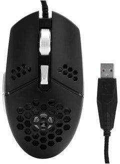 Buy Wired Mouse Hollow Hole Rgb Lighting Office Home Gaming Universal Accessories Rgb Mouse Computer Mouse Wired Mouse For Pc. in Saudi Arabia