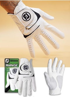 Buy ROAISS Golf Left Hand Single Glove Sheepskin Anti-Skid Light Gloves Thumb Ventilation Hole Golf Gloves in UAE