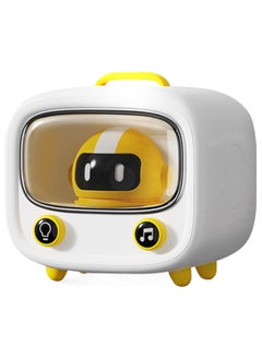 اشتري Wireless Bluetooth Speaker, Cartoon Bluetooth Speaker with Night Light, Cute Robot, Portable Mini Wireless Bluetooth Speaker, for Kids with Loud Volume Bluetooth 5.0 for Bedroom Home Office في الامارات