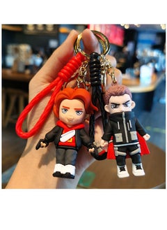 Buy New PVC Marvel Strange Doctor Thor Keychain Avengers Alliance Handmade Doll Pendant in UAE