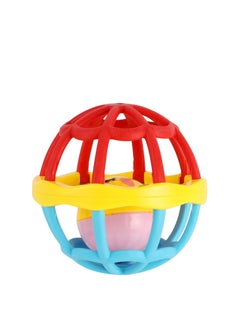 اشتري Turtees™ Colorful Attractive Plastic Non-Toxic Create Imagine Rattle Ball Toys for Babies Fun Time في السعودية