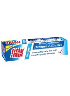 Buy Denture Adhesive Zinc Free Waterproof Super - 40g in Saudi Arabia