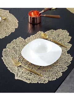 Buy Leaf Leather Coasters(4 Pieces) in Egypt