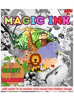 Buy Animal Magic Ink Book For Kids in UAE