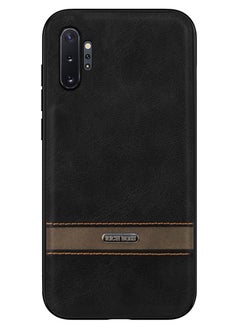 Buy Rich Boss Leather Back Cover For Samsung Galaxy Note 10 Plus (Black) in Egypt