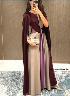 Buy Fordeal Paneled Elegant Cape Trousers Jumpsuit in Saudi Arabia