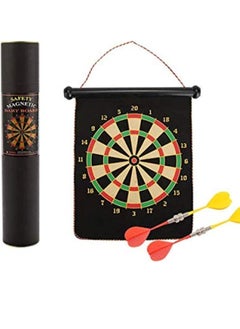 Buy ORiTi Kids Flocking Magnetic Dart Board Double-sided Darts Plate Parent-child Fun Interaction Toys in UAE