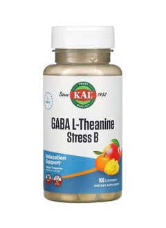 Buy GABA L-Theanine Stress B Mango Tangerine 100 Lozenges in Saudi Arabia