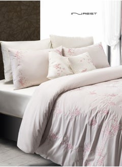 Buy Myrtle Single Duvet Set (Without Filling) 100% Cotton 5 Pieces in Saudi Arabia