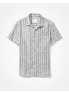 اشتري AE Striped Button-Up Resort Shirt في الامارات