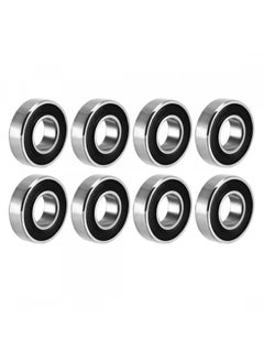 Buy uxcell Deep Groove Ball Bearing 10mm x 22mm x 6mm Double Sealed Carbon Steel Bearings 8pcs in UAE