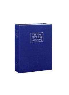 Buy Highly Protective Rectangular Shaped Combination Lock Diversion Book Safe Blue 1.1 L RW-801A-C in Saudi Arabia