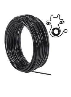 Buy Black Aluminum Wire 9 Gauge Wire, 50 Feet 3mm Bendable Metal Craft Wire for Sculpting, Sculpture Metal Wire, Armature Wire for Clay, Wire for Jewelry Wire in UAE