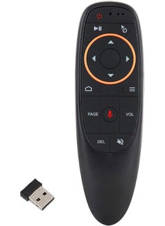 Buy Voice Remote Air Mouse Remote, 2.4G Rf Wireless Remote Control With 6 Axis Gyroscope And Ir Learning, Air Fly Mouse With Voice Input For Android Tv Box/Pc/Smart Tv/Htpc/Projector in Saudi Arabia
