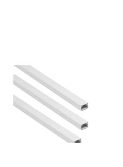 Royal Apex 90cm Square Cable Box Self Adhesive PVC Trunking White