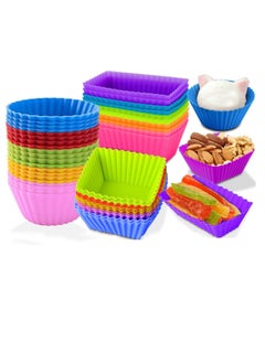 Buy 40 Pcs Silicone Lunch Box Dividers, Bento Bundle Dividers for Kids Accessories in UAE