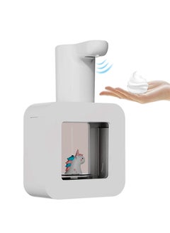 اشتري Automatic Dinosaur Touchless Soap Dispenser with Night Light,400ml Kids,Rechargeable Wall Mounted Soap Dispenser for Kitchen, Bathroom, School, Office في الامارات