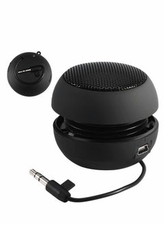 اشتري Mini Speaker, Portable Speaker built-in 3.5mm Aux Audio Jack Plug, HD Stereo Sound Rechargeable Outdoor Speaker for iPad/Smart Phone/Computer في الامارات