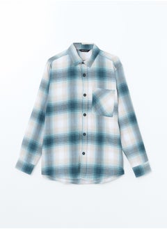 اشتري Regular Fit Long Sleeve Plaid Men's Shirt في مصر