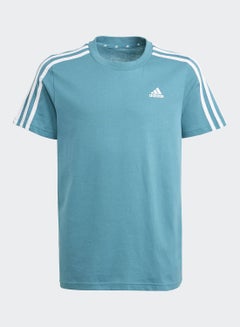 Buy Essentials 3-Stripes Cotton T-Shirt in Saudi Arabia
