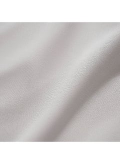 Buy Conscious Eucacel Fitted Sheet 160X200+33Cm - Vapour Grey in UAE