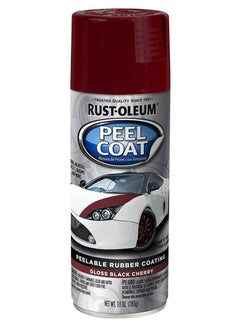 Buy Rust-Oleum Spray Paint Peel Coat Black 10oz in UAE