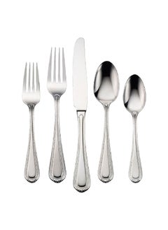 Buy 45-Piece Countess Everyday Flatware Set Silver B014045AL20 in Saudi Arabia