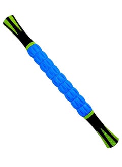 Buy Muscle Roller Massage Stick for Athletes for Relieving Muscle Soreness, Blue in Egypt