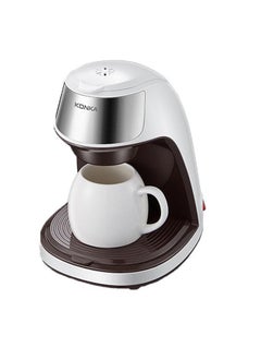 Buy Coffee machine American mini home portable office brewing flower tea machine semi-automatic coffee machine in Saudi Arabia