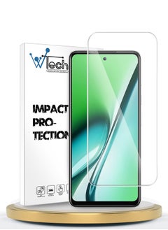 Buy Premium Series Curved Edges 9H 2.5D Tempered Glass Screen Protector For Itel RS4 4G 2024 Clear in UAE