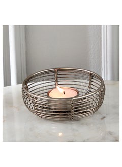 Buy Splendid Metal Wired Tealight Candleholder 11 x 4 x 11 cm in UAE