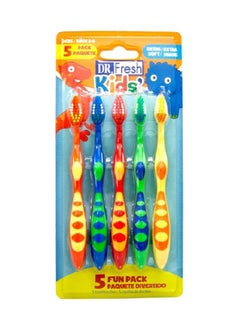 Buy Kids Mix Tooth Brush Blister 5 pack in UAE