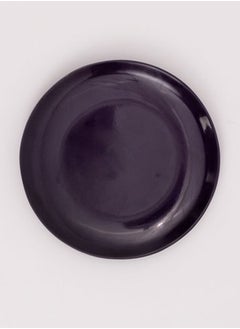 Buy Bright Designs Melamine Dinner Plate  Set of 6  (D 22cm)Black with stoned -Purple in Egypt