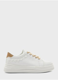 Buy Detailed Lace Up Sneakers in UAE