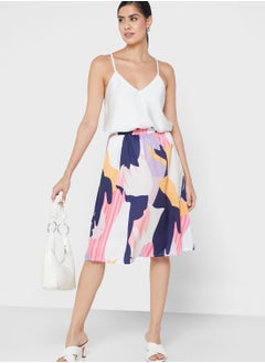 Buy Printed Midi Skirt in Saudi Arabia