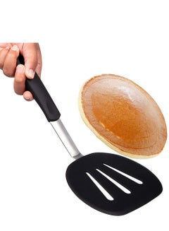 اشتري Silicone Turner Spatula Pancake Spatula Nonstick Set 600F Heat-Resistant Flexible Rubber Silicone Spatulas - Silicone Cooking Utensil Set Egg Turners, Pancake Flippers, Kitchen Spatulas في الامارات