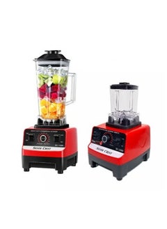 Buy Silvercrest blender 4500 watts with a 2 liter juice jug and a grain and spice grinder 2 in 1 in Saudi Arabia