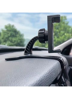 اشتري Cell Phone Mount 360 Degree Rotatable Car Holder Universal Phone Clip Stand Bracket for Mobile Phone في الامارات