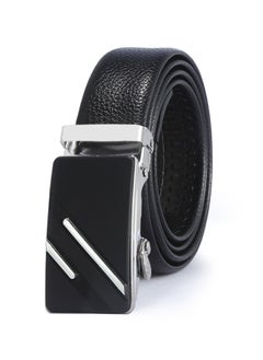 اشتري 130CM Creative Casual Versatile Wear Resistant Leather Automatic Buckle Belt في الامارات