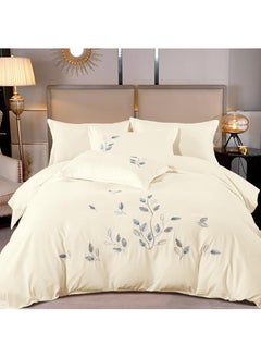 Buy DREAM BELL 6 PC EMBROIDERY COTTON COMFY COMFORTER SET WITH FIBER FILLING 12 in UAE