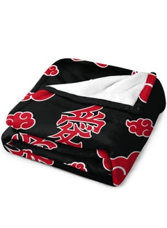 Buy Flannel Fleece Blanket Printed NarutoCloud 300 GSM Lightweight All Season Blanket for Couch Sofa Bed Soft Cozy Warm Throw Size 130x150cm in Saudi Arabia