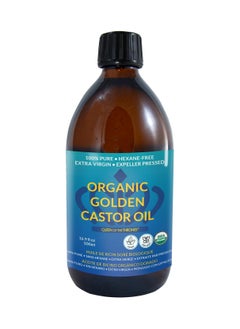 Buy QUEEN OF THE THRONES Organic Golden Castor Oil 500mL 16.91 FL Oz Pack of 1 100% Pure & Expeller Pressed For Hair Skin & Digestion Hexane Free USDA Certified in UAE