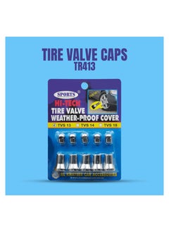 Buy Tire Valve Cover Tyre Valve Weatherproof Cover Tire Valve Caps Style And Protection TVS13 in Saudi Arabia